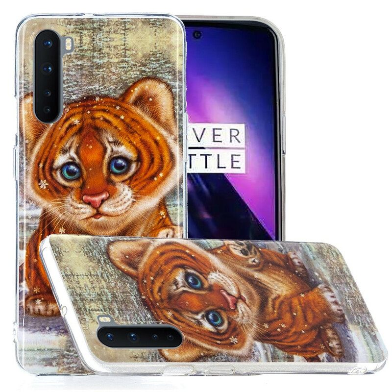 Case OnePlus Nord Baby Tiger