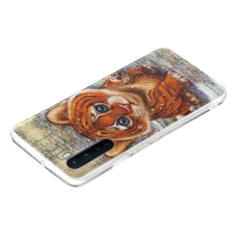 Case OnePlus Nord Baby Tiger