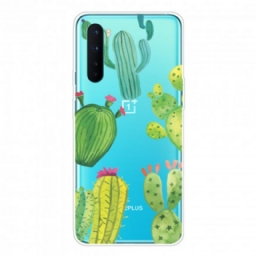 Case OnePlus Nord Cacti Watercolour