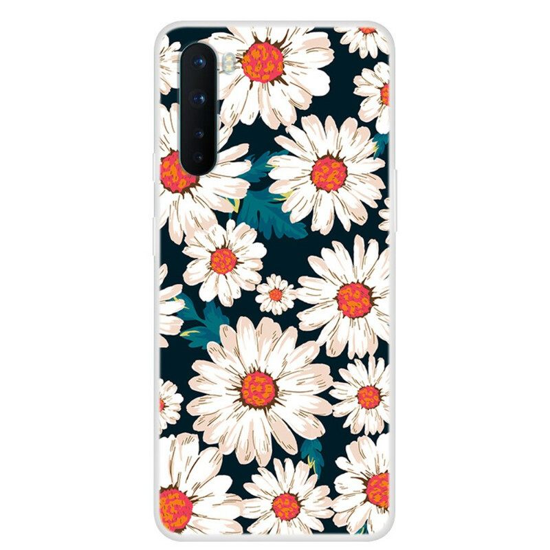 Case OnePlus Nord Daisies