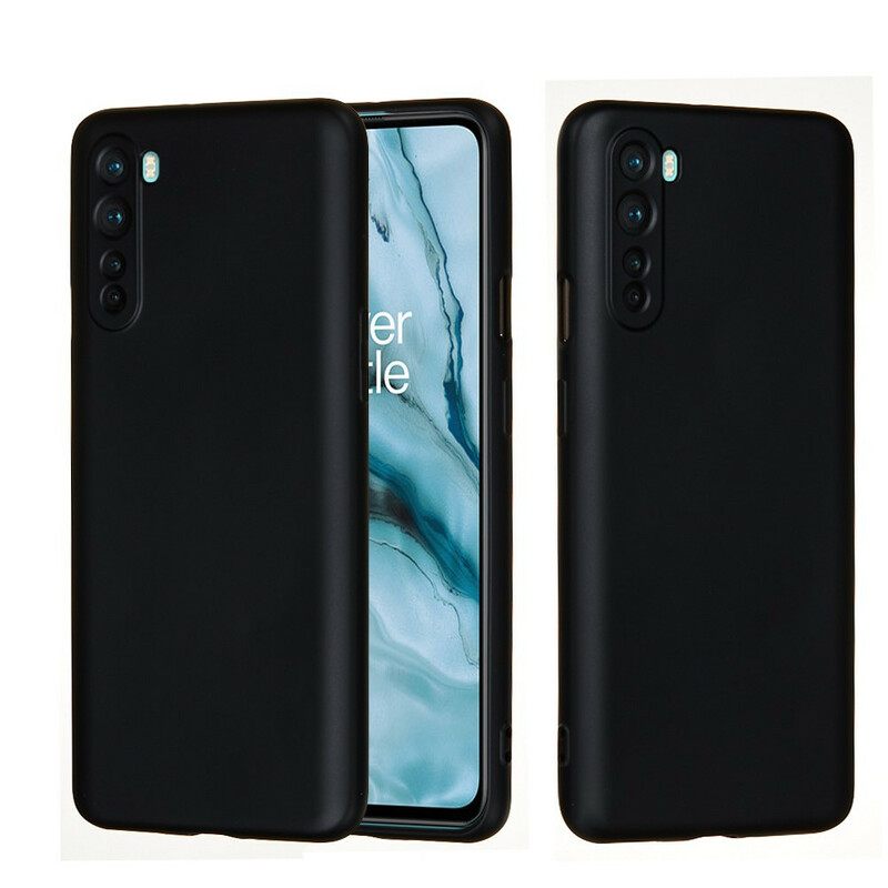 Case OnePlus Nord Nestemäinen Silikoni Kaulanauhalla