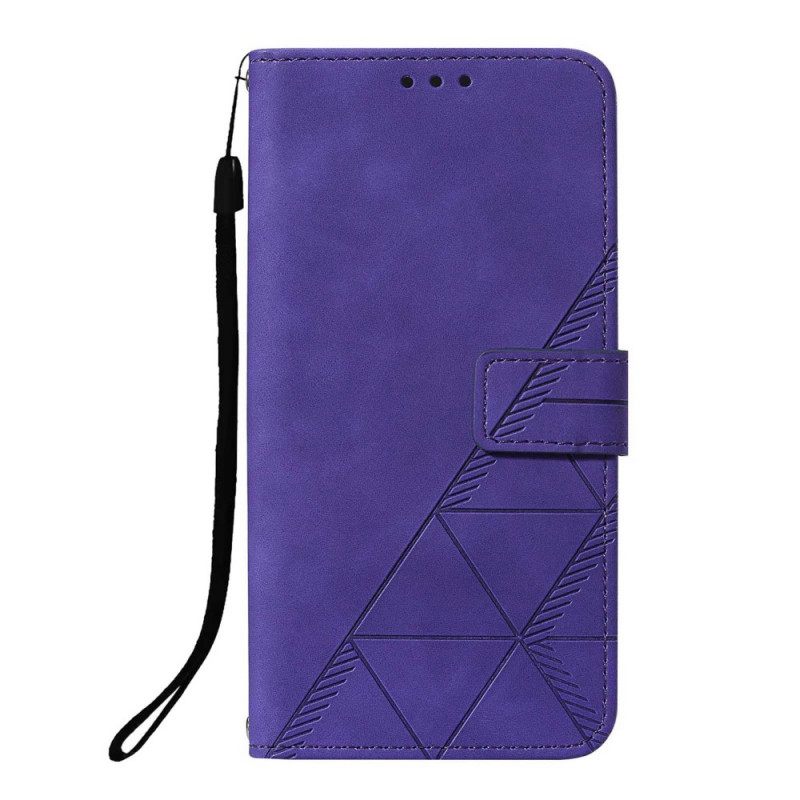 Flip Case OnePlus Nord Pyramid Leather Effect