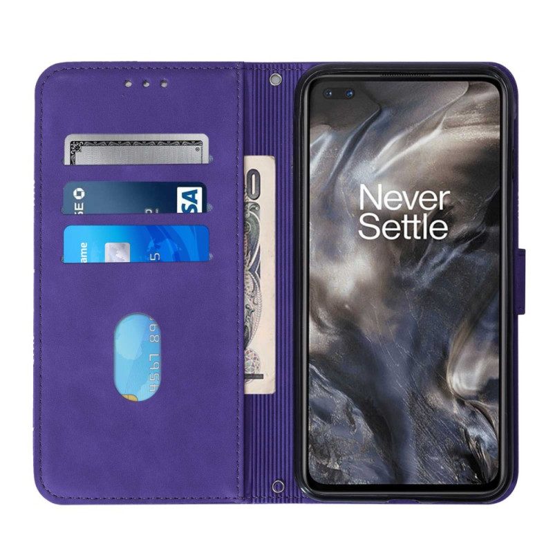 Flip Case OnePlus Nord Pyramid Leather Effect