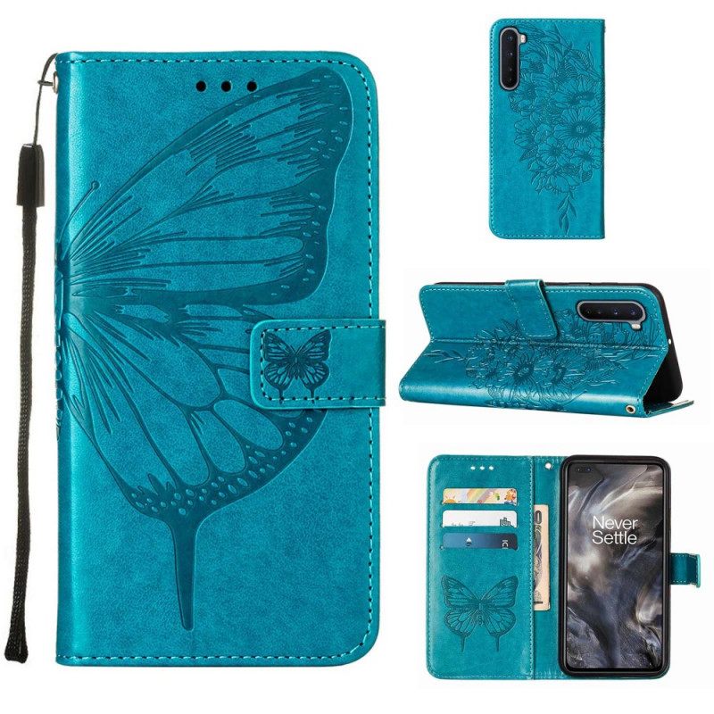 Kotelot OnePlus Nord Butterfly Design