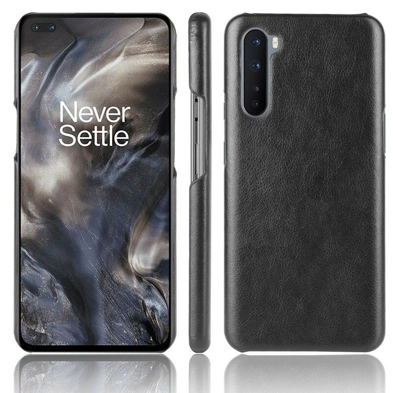 Kuori OnePlus Nord Litchi Performance Leather Effect