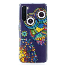 Kuori OnePlus Nord Owl Fluoresoiva Mandala