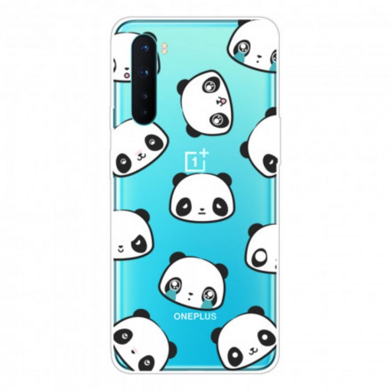 Kuori OnePlus Nord Sentimental Pandas