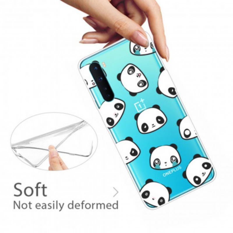 Kuori OnePlus Nord Sentimental Pandas