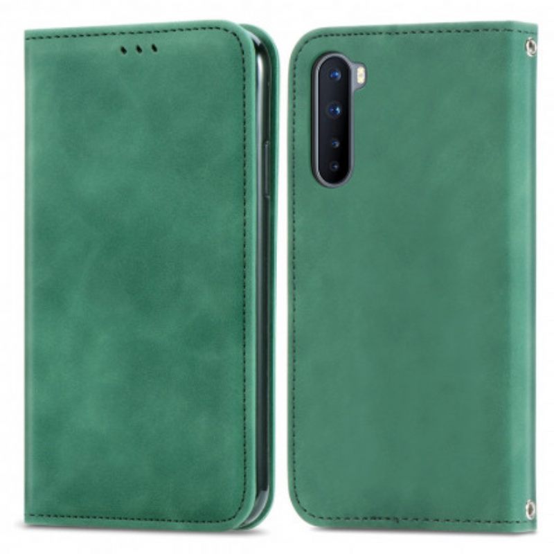 Puhelinkuoret OnePlus Nord Kotelot Flip Faux Leather Vintage