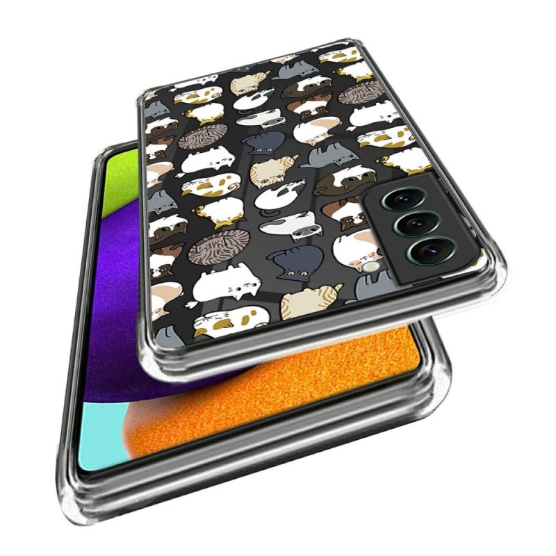 Case Samsung Galaxy S24 Plus 5g Puhelinkuoret Useita Kissoja