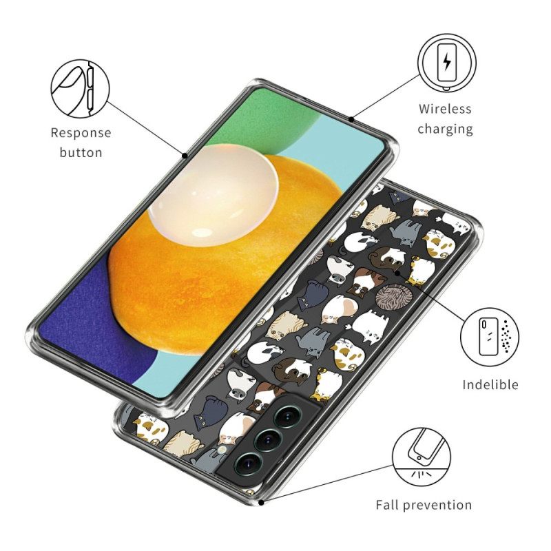 Case Samsung Galaxy S24 Plus 5g Puhelinkuoret Useita Kissoja