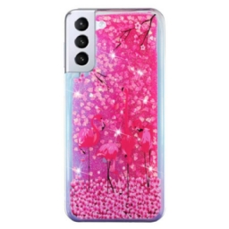 Kuori Samsung Galaxy S24 Plus 5g Bird Liquid Glitter