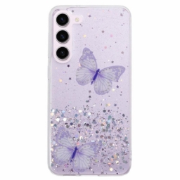 Kuori Samsung Galaxy S24 Plus 5g Perhoset Glitter