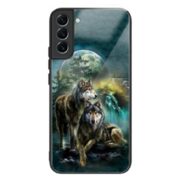 Kuori Samsung Galaxy S24 Plus 5g Tempered Glass Wolves