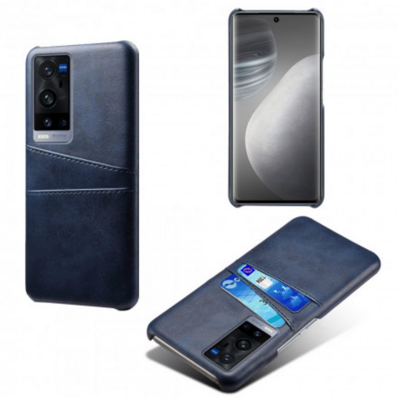 Case Vivo X60 Pro Plus Double Card Holder Ksq