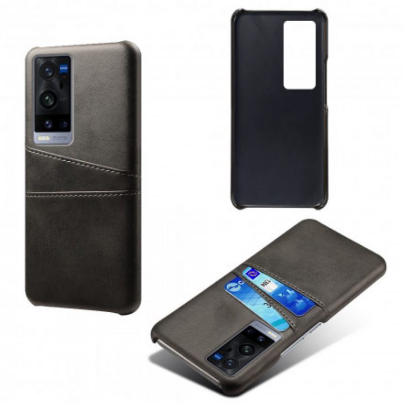 Case Vivo X60 Pro Plus Double Card Holder Ksq