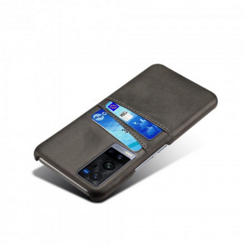 Case Vivo X60 Pro Plus Double Card Holder Ksq