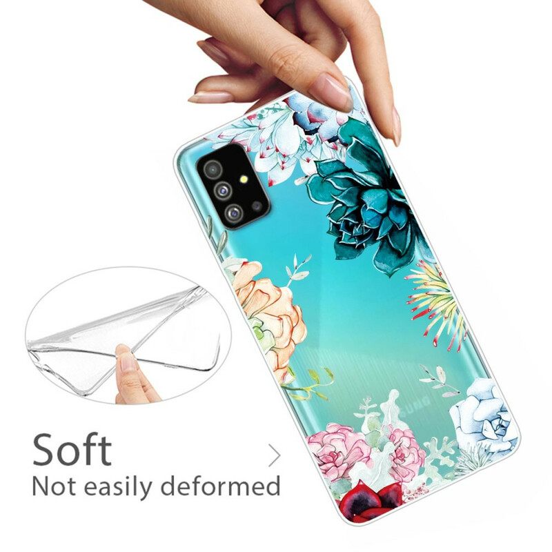 Case Samsung Galaxy S20 Saumattomat Akvarellikukat