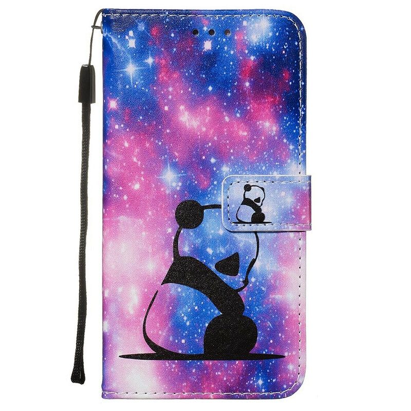 Flip Case Samsung Galaxy S20 Panda Galaxy