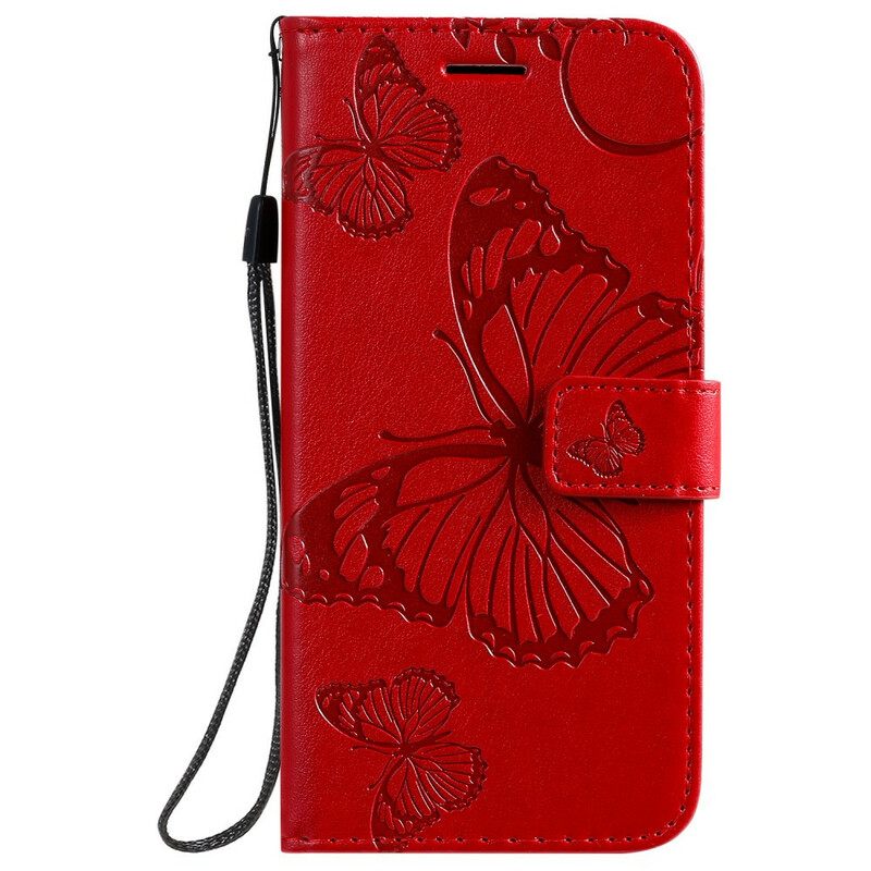 Kotelot Samsung Galaxy S20 Suojaketju Kuori Giant Thong Butterflies