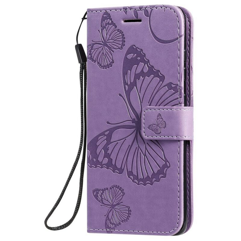 Kotelot Samsung Galaxy S20 Suojaketju Kuori Giant Thong Butterflies