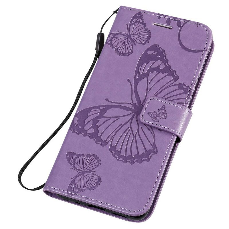 Kotelot Samsung Galaxy S20 Suojaketju Kuori Giant Thong Butterflies