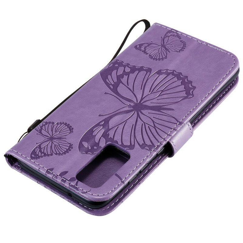 Kotelot Samsung Galaxy S20 Suojaketju Kuori Giant Thong Butterflies