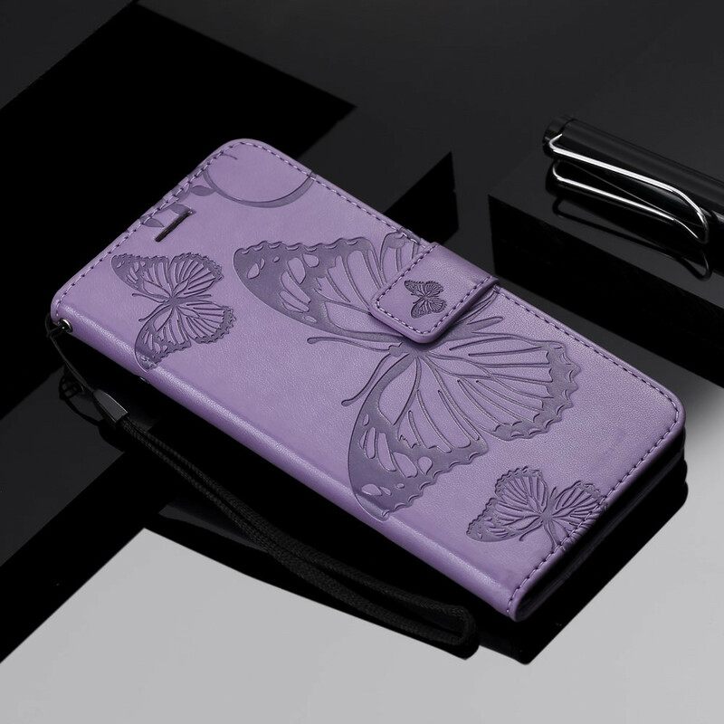 Kotelot Samsung Galaxy S20 Suojaketju Kuori Giant Thong Butterflies