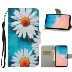 Kotelot Samsung Galaxy S20 Suojaketju Kuori Thong Daisies