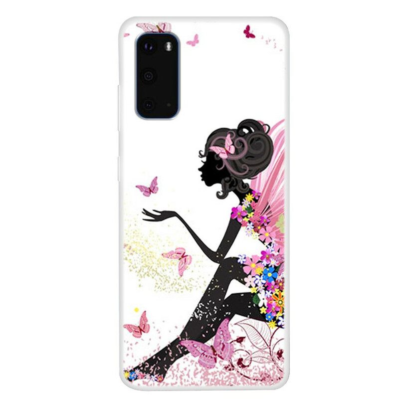 Kuori Samsung Galaxy S20 Butterfly Lady