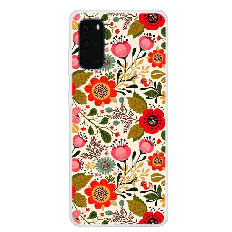 Kuori Samsung Galaxy S20 Floral Tapestry