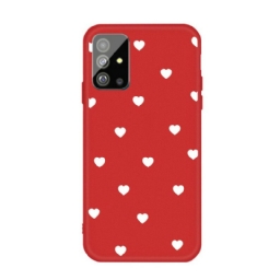 Kuori Samsung Galaxy S20 Silicone Hearts Vain