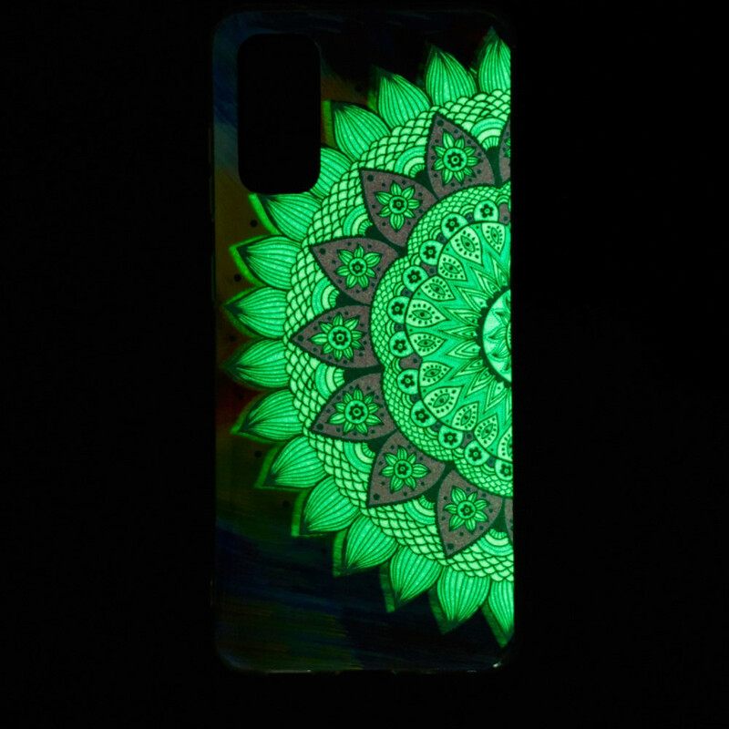 Kuori Samsung Galaxy S20 Värikäs Fluoresoiva Mandala