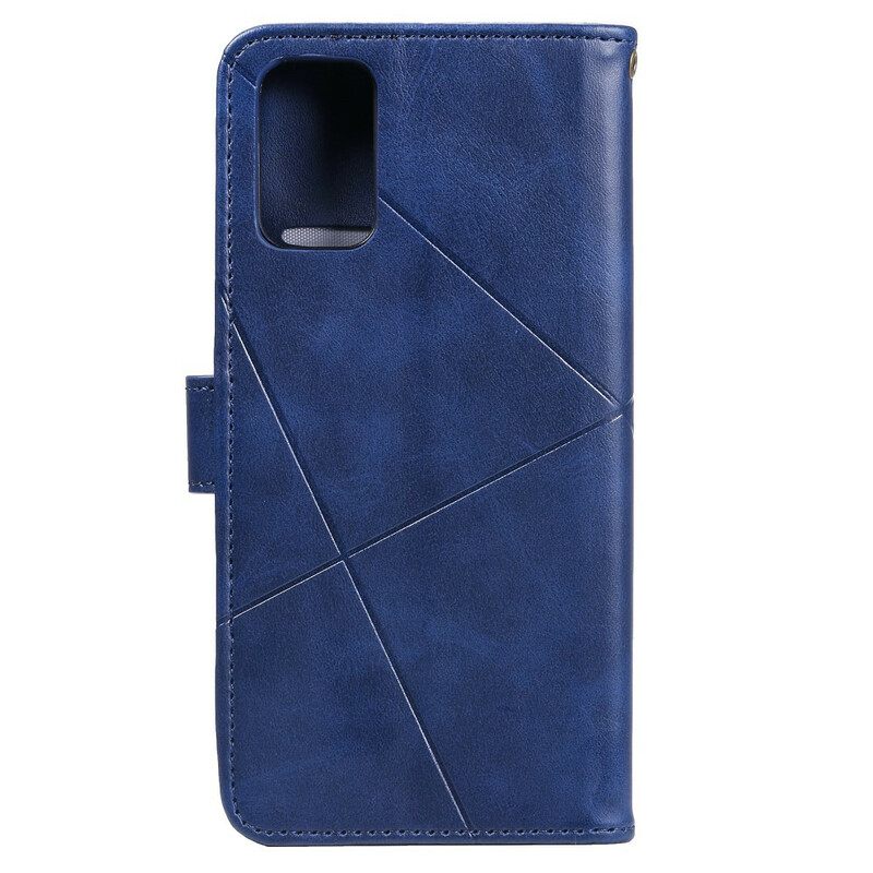 Nahkakotelo Samsung Galaxy S20 Faux Leather Timantit