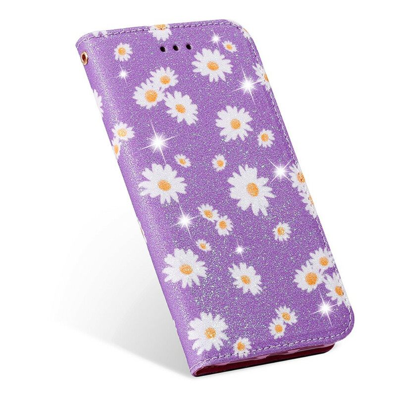 Puhelinkuoret Samsung Galaxy S20 Kotelot Flip Daisies