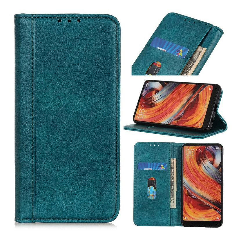 Puhelinkuoret Samsung Galaxy S20 Kotelot Flip Elegance Split Litchi Leather