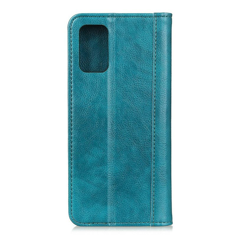 Puhelinkuoret Samsung Galaxy S20 Kotelot Flip Elegance Split Litchi Leather