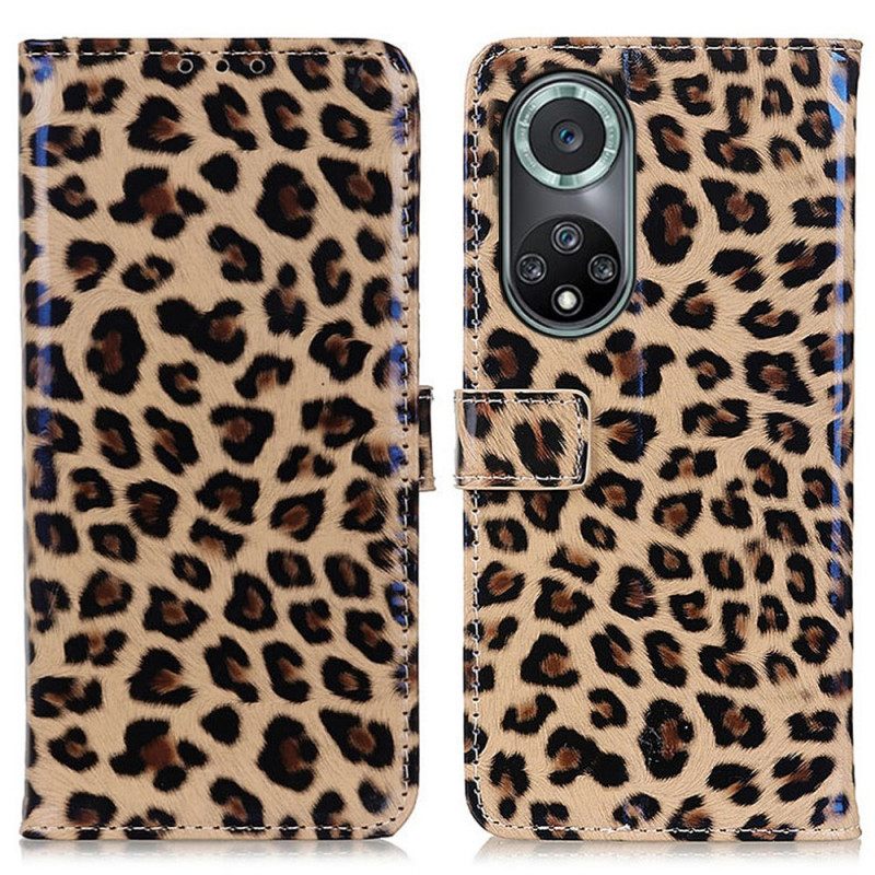 Kotelot Huawei Nova 9 Pro / Honor 50 Pro Simple Leopard