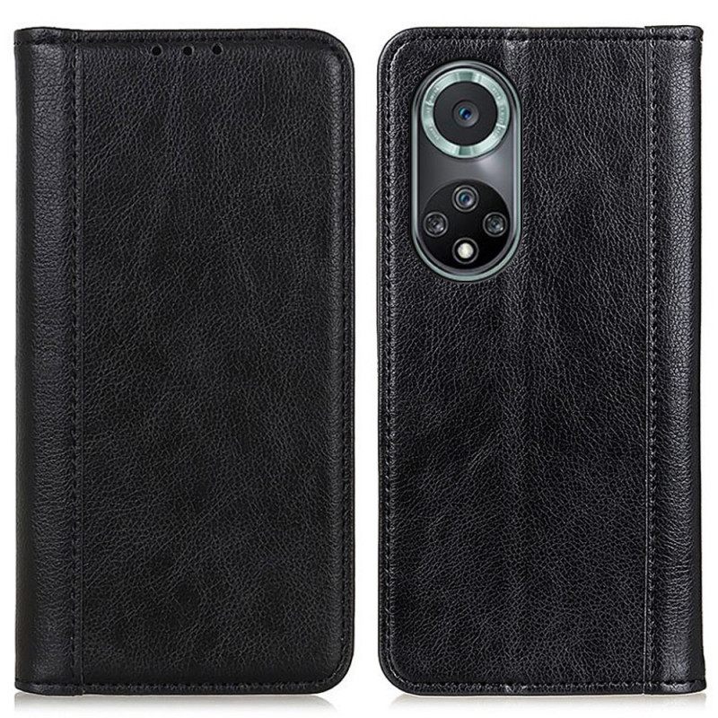 Puhelinkuoret Huawei Nova 9 Pro / Honor 50 Pro Kotelot Flip Elegance Split Litchi Leather