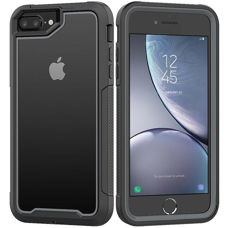 Case iPhone 8 Plus / 7 Plus Clear Hybrid Puskurin Reunat