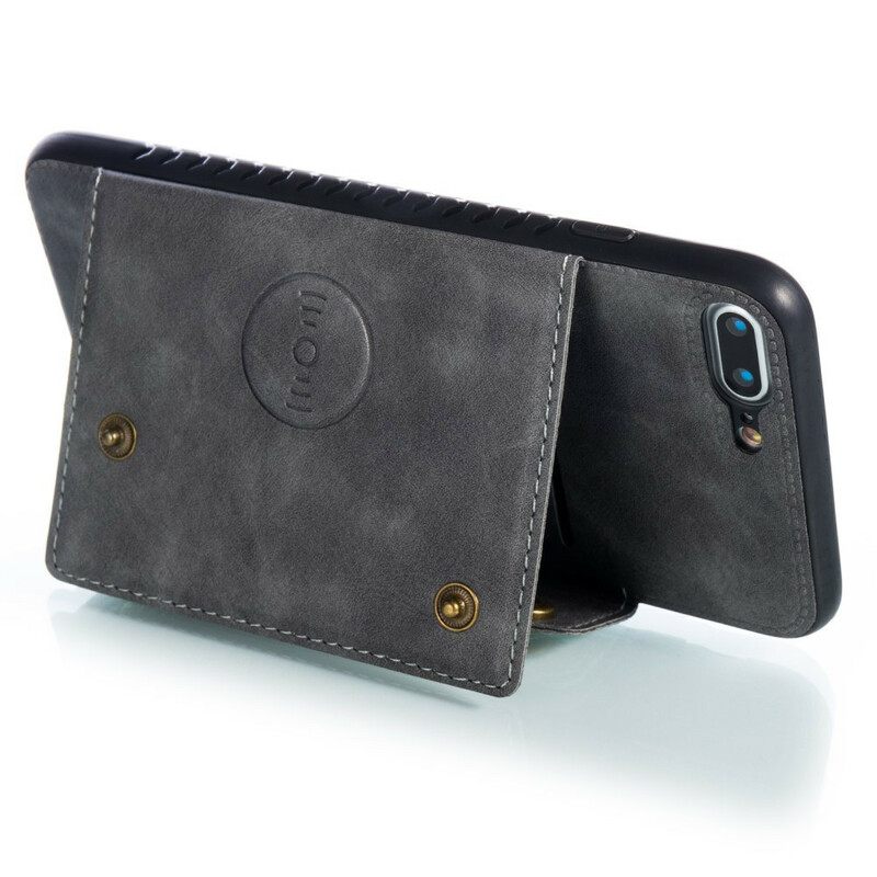 Case iPhone 8 Plus / 7 Plus Lompakkokuori Wallet Napsahtaa