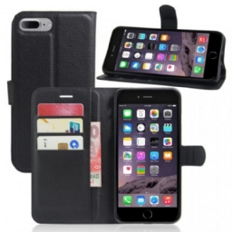 Flip Case iPhone 8 Plus / 7 Plus Nahkaefekti