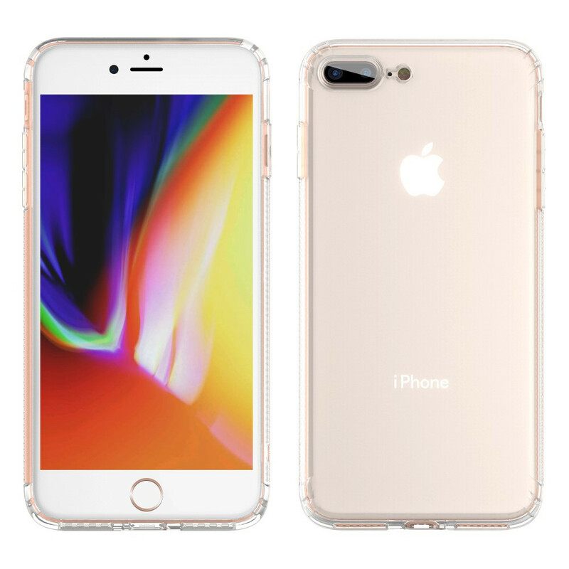 Kuori iPhone 8 Plus / 7 Plus Läpinäkyvät Leeu-suojatyynyt