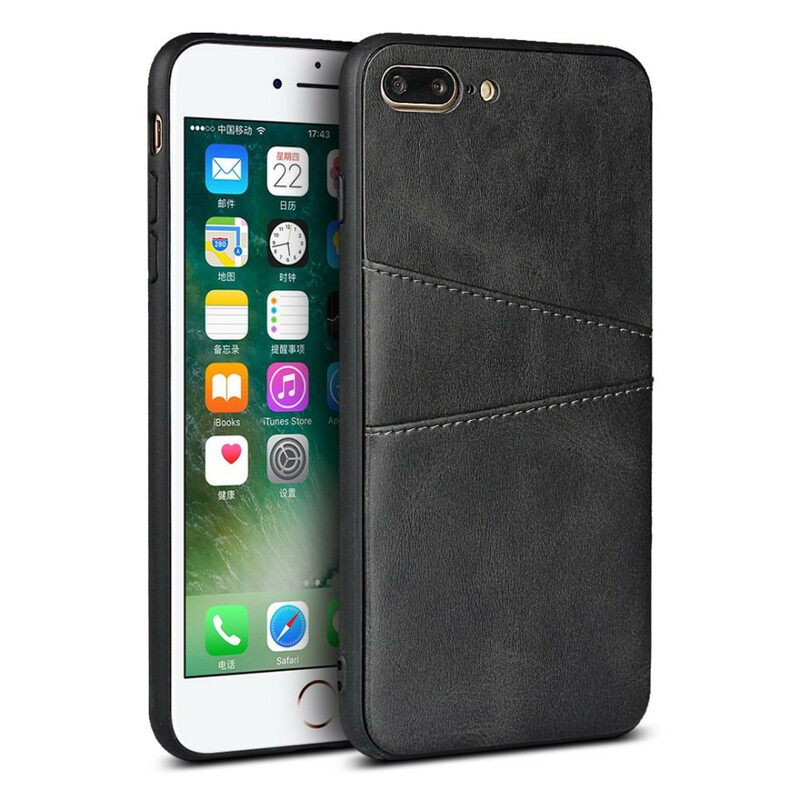 Kuori iPhone 8 Plus / 7 Plus Monochrome Double Card Holder