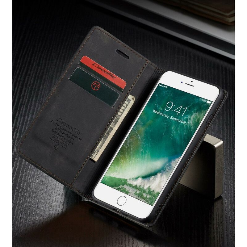 Puhelinkuoret iPhone 8 Plus / 7 Plus Kotelot Flip Caseme Keinonahka