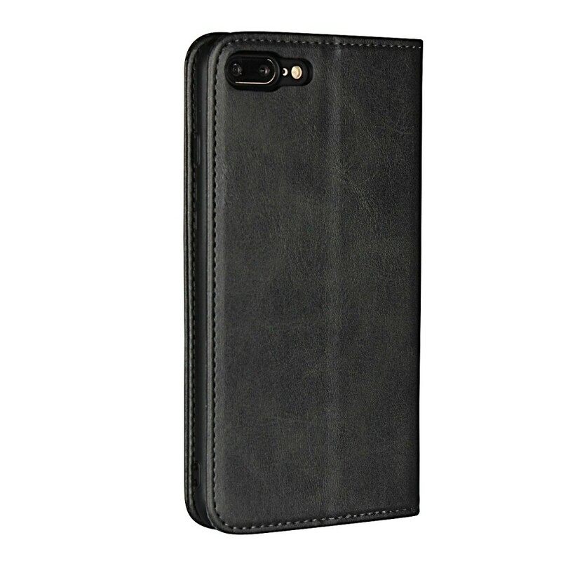 Puhelinkuoret iPhone 8 Plus / 7 Plus Kotelot Flip Premium Faux Leather Tikkaukset