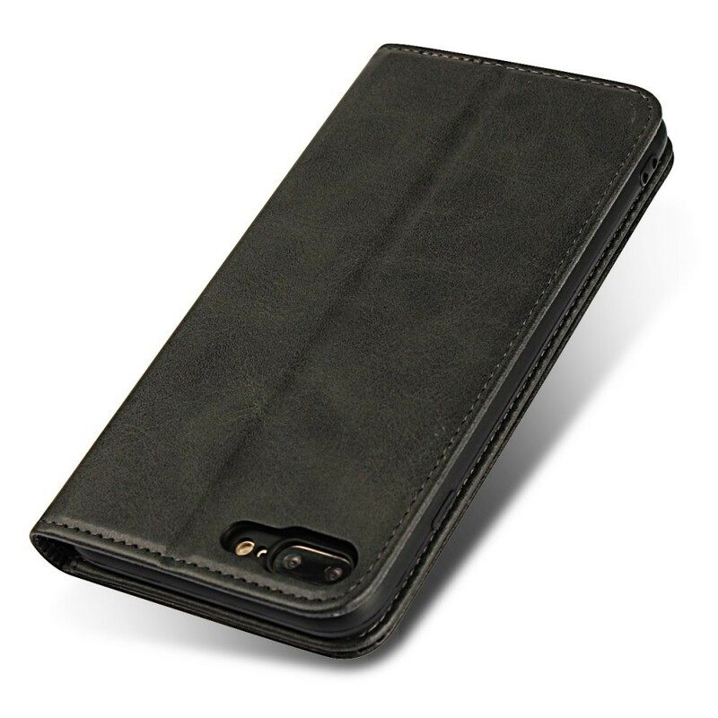 Puhelinkuoret iPhone 8 Plus / 7 Plus Kotelot Flip Premium Faux Leather Tikkaukset