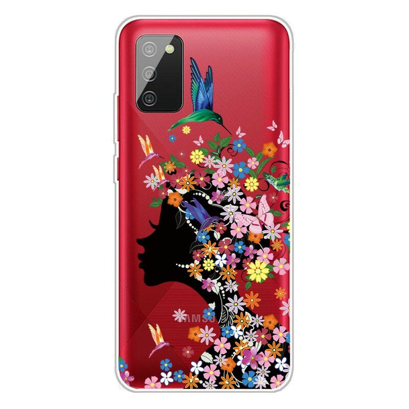 Case Samsung Galaxy A02s Kaunis Kukkapää