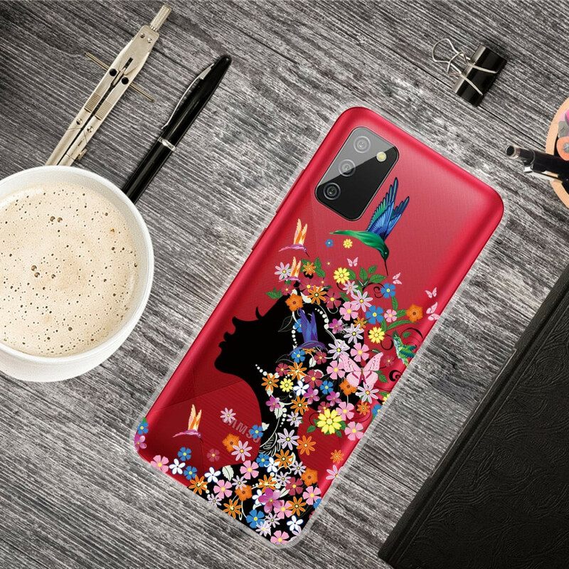 Case Samsung Galaxy A02s Kaunis Kukkapää