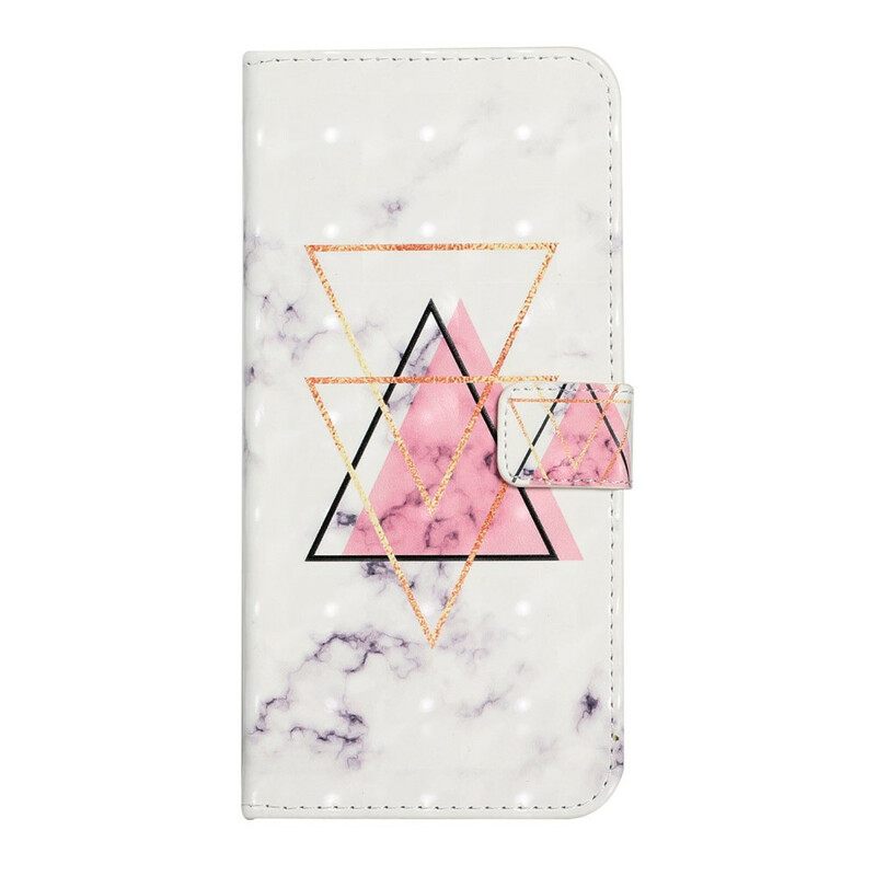 Flip Case Samsung Galaxy A02s Glitter Triangle